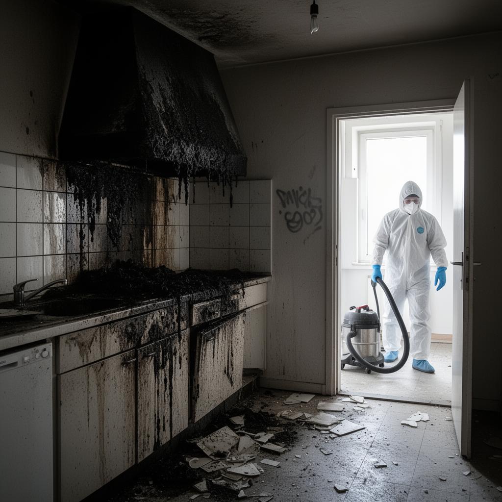Remise en état avancée : graffitis, encrassement lourd, sanitaires HS